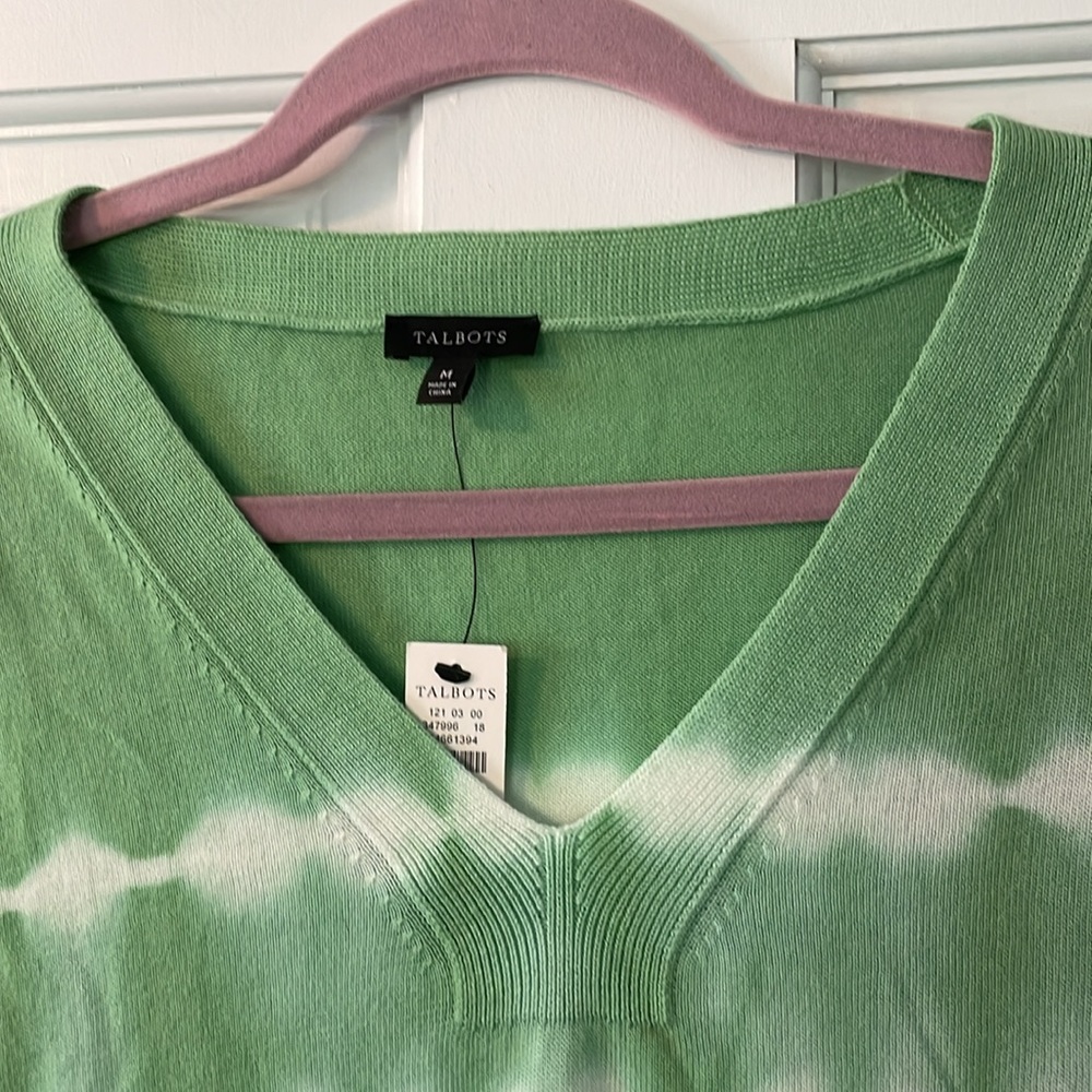 NWT Talbots light sweater, M - Picture 3 of 3